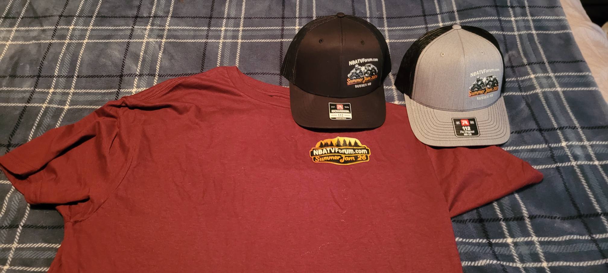 Summer Jam apparel worn samples