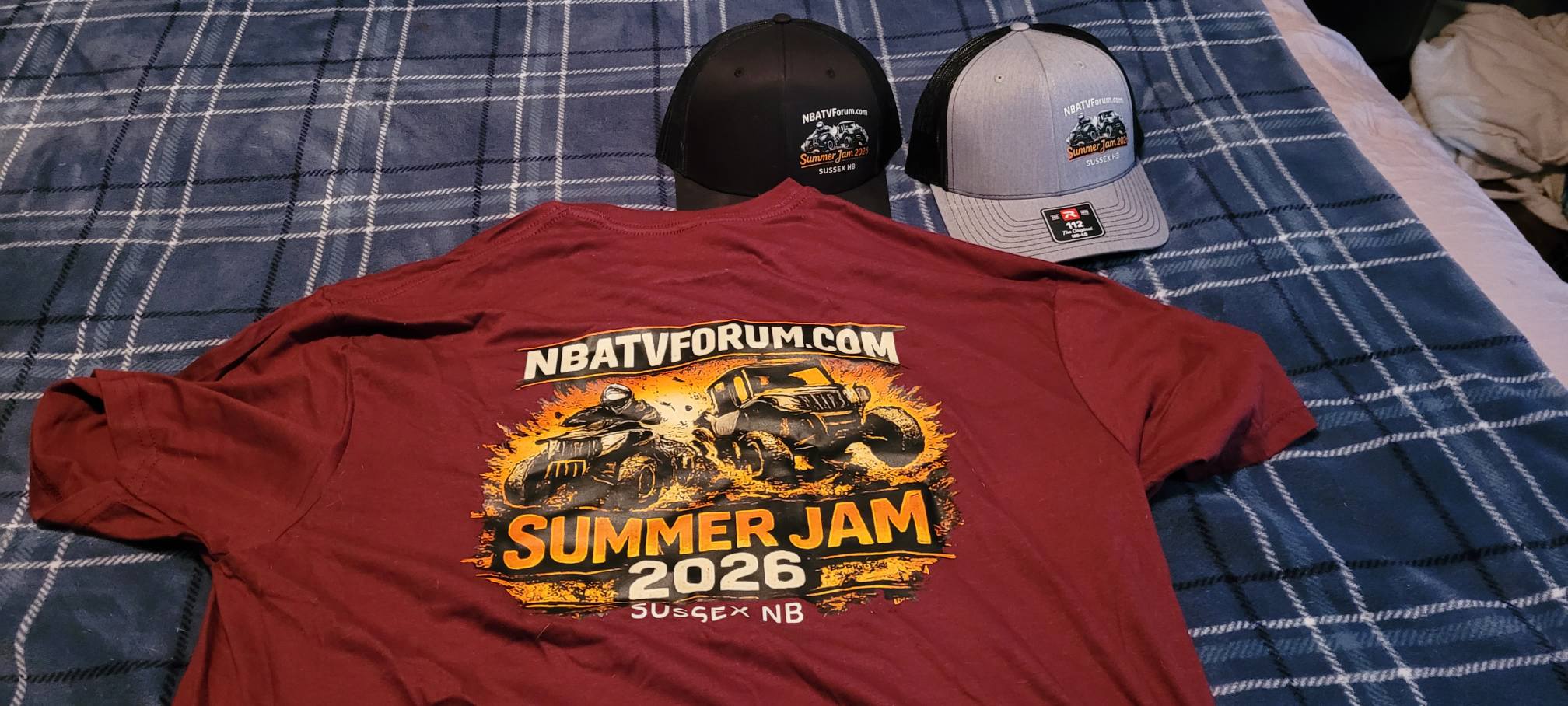 Summer Jam t-shirt back design